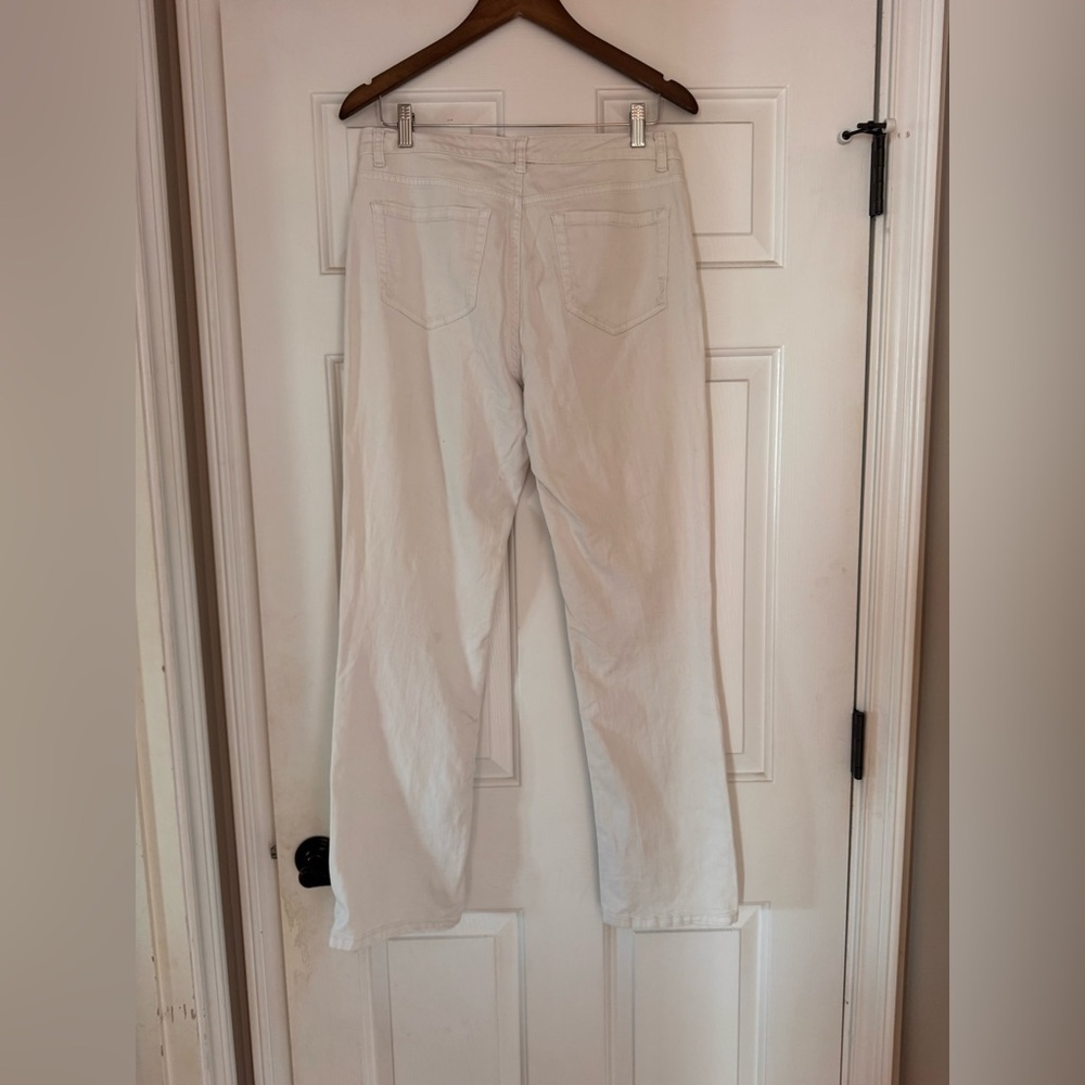 Jones New York Signature Lexington Straight Women’s White Jeans size 8 - Picture 6 of 11